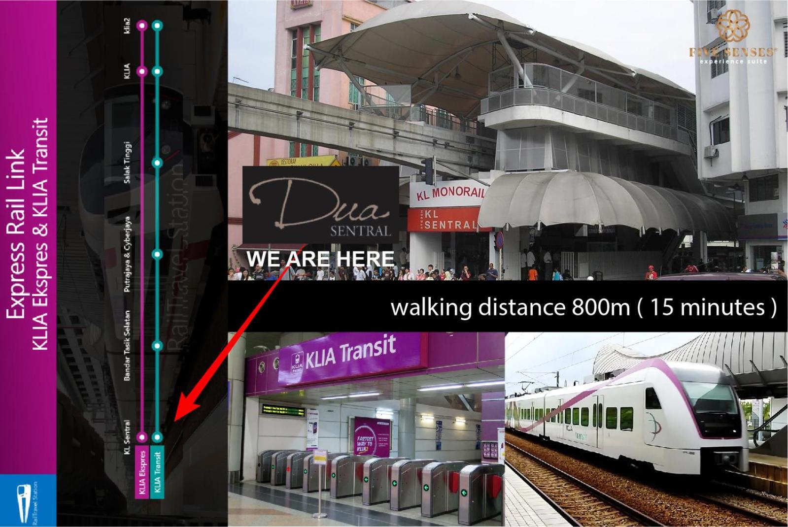 Apartament Dua Sentral Kuala Lumpur, Roam Zewnętrze zdjęcie